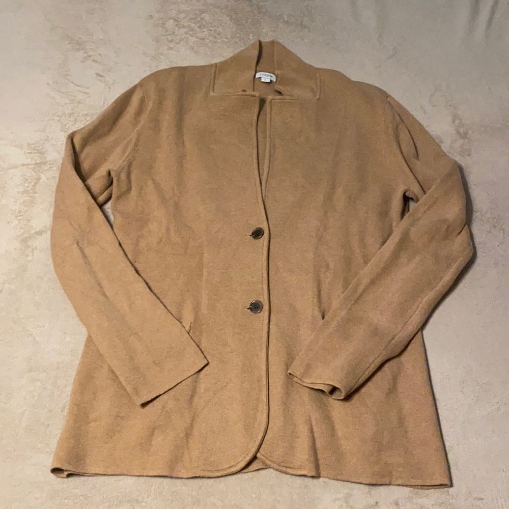 J Crew Sweater Blazer, L